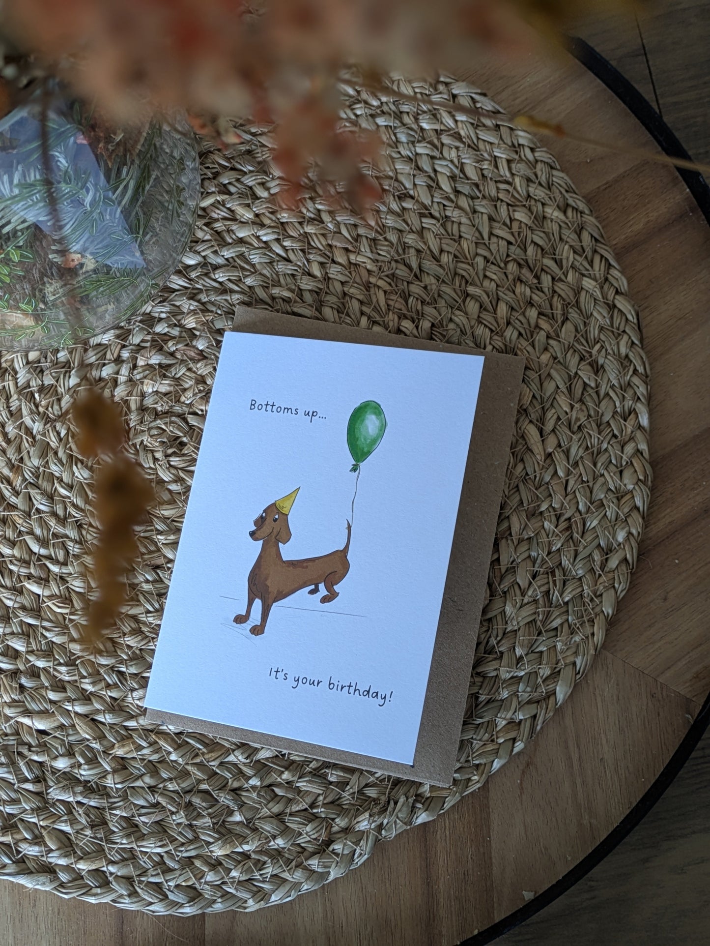 Bottoms up! Birthday card bundle
