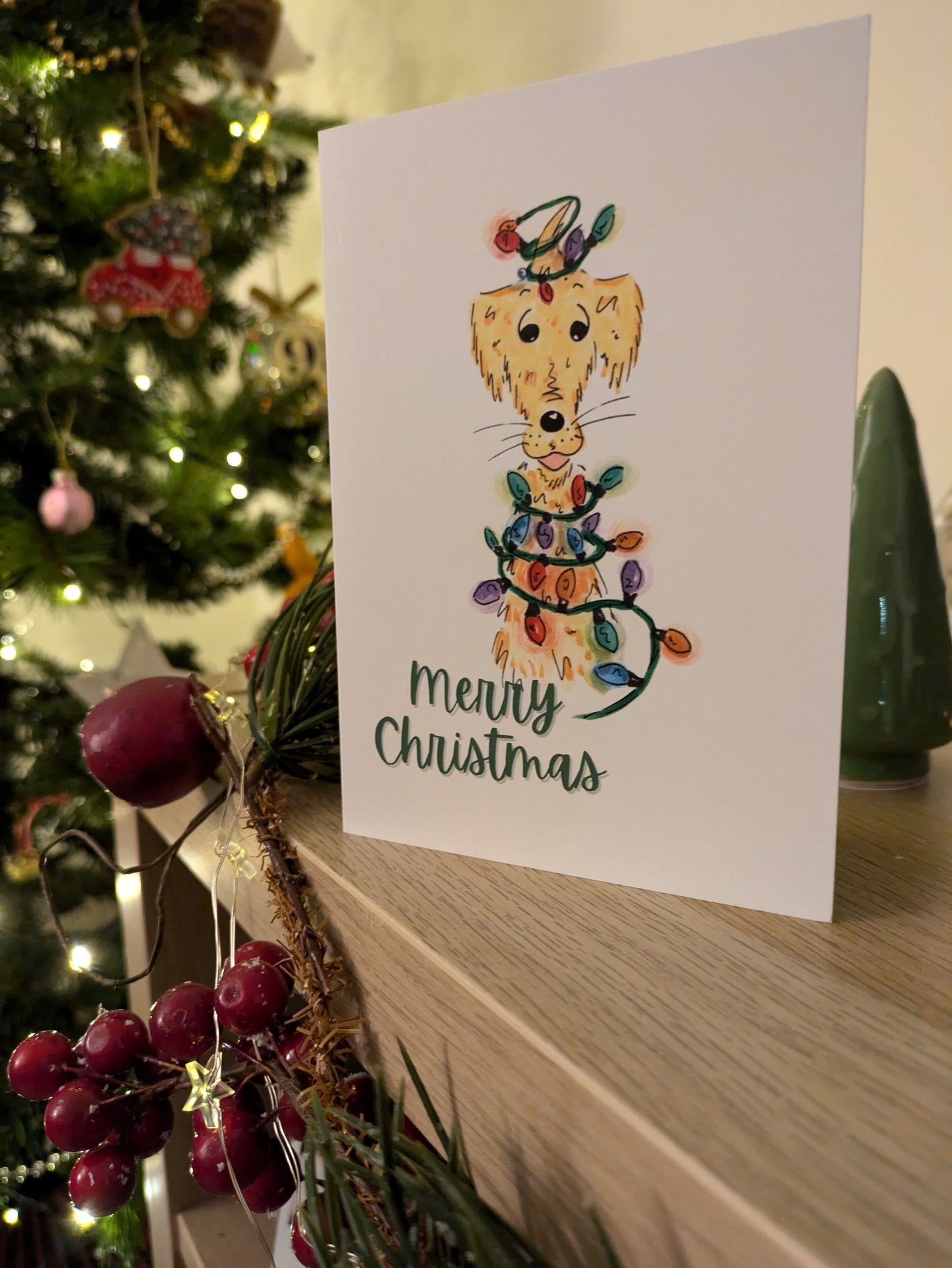 Big Dog's 'Merry Christmas' charity card for Charlie House